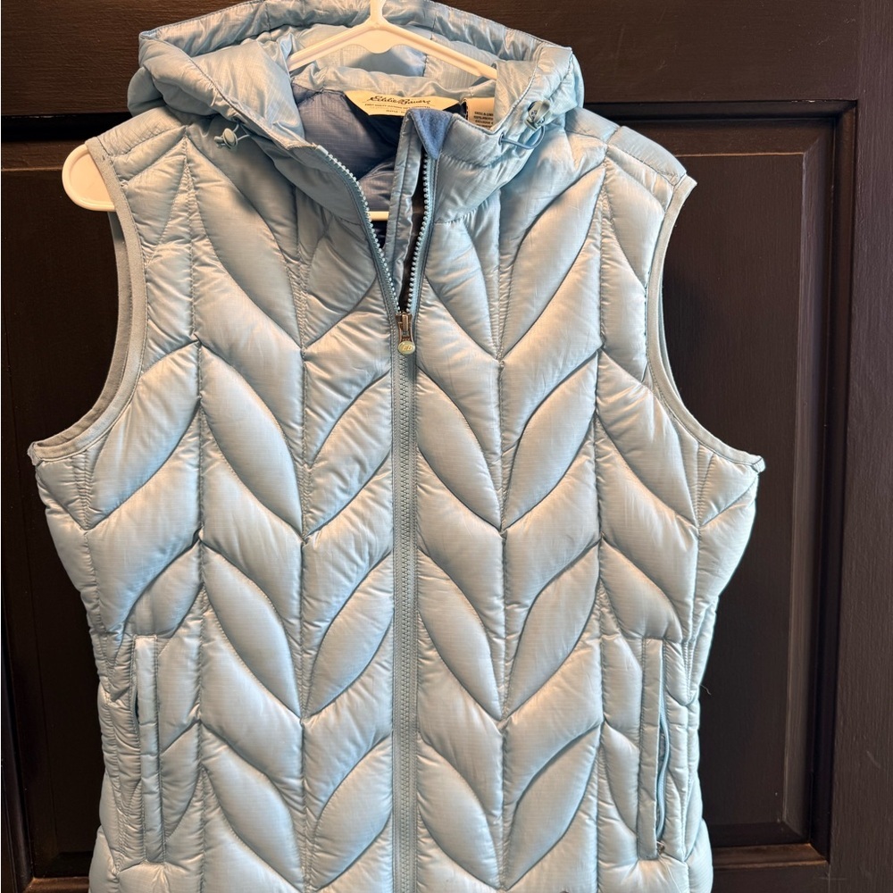 Eddie Bauer Women's Sky Blue Quilted Vest